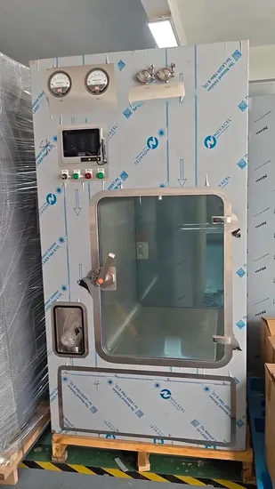 Fully Automatic Sterilization Cycle Vhp Sterile Transfer Pass-Through Window Machine